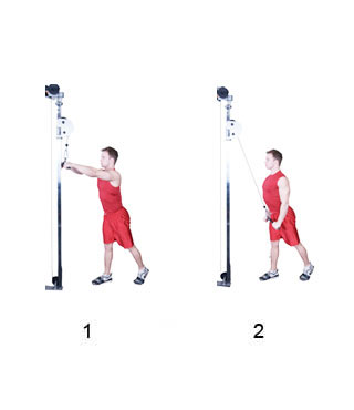 2023 | Cable Straight Arm Pull-Down Fitness-oefeningen.com